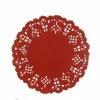 ROFOR Mini Red Lace Doilies