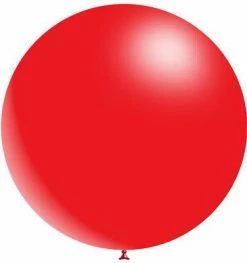 SA Balloons Jumbo Latex Round - Red