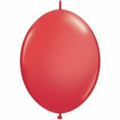 SA Balloons Fashion Solid Red Link O Loon Balloons