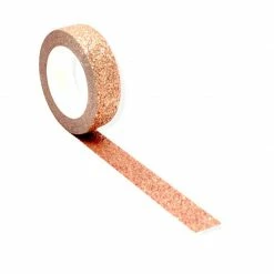 Cotton Candi Washi Tape - Rose Gold Glitter Baby In Bloom
