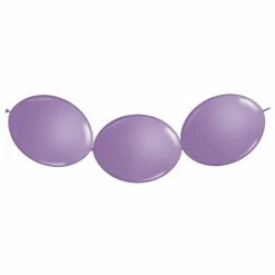 Laceys Spring Lilac Link O Loon Balloons Butterfly