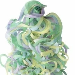 Paper Packaging Place Tissue Paper Spiral Balloon Tassel - Pastel Assortment Mermaid