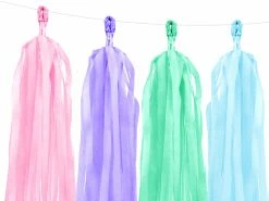 Party Deco Mermaid Tassel Garland Candy Land / Ice Cream