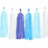 Party Deco Blue Tassel Garland Flying High