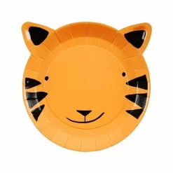 Meri Meri Small Tiger Plates (12)