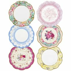 Talking Tables Tabletop Truly Scrumptious Small Vintage Paper Plates