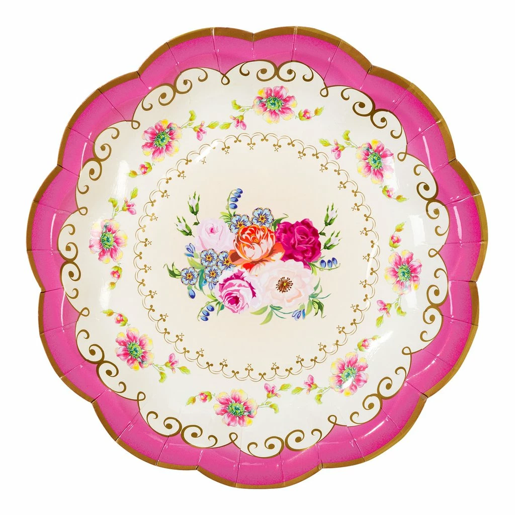 Talking Tables Tabletop Truly Scrumptious Small Vintage Paper Plates