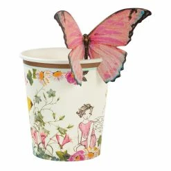Talking Tables Tabletop Truly Fairy Paper Cups With Butterfly Detail 7 Talking Tables Tabletop Truly Fairy Paper Cups With Butterfly Detail