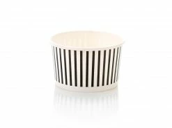 Cape Cup Tabletop Mini Black Stripe Treat Cups 90ml (8)