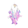 Sarongi Tie Dye Dream Catcher With Wood Beads