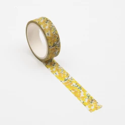 Cotton Candi Washi Tape - Yellow Buds Mediterranean
