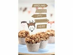Party Deco Woodland Signpost Cake Topper
