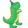 SA Balloons Baby Dinomite T-Rex Foil Balloon