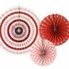 Party Deco Sweet Love Fan Decorations