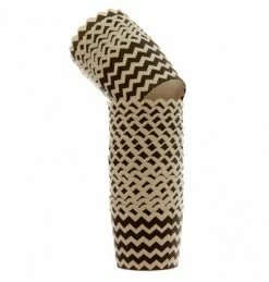 ROFOR Construction Black Chevron Cupcake Holders