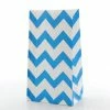 ROFOR Royal Blue Chevron Treat Bags Party/Treat Bags