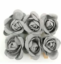 ROFOR Cotton Flower Grey Pegs Sale