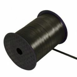 SA Balloons Bee Black Balloon Ribbon (SELECT HOW MANY METRES)