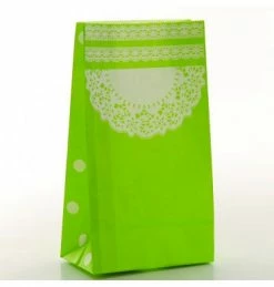ROFOR Green Doilie Treat Bags Party/Treat Bags