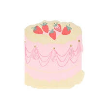 Meri Meri Tabletop Pink Cake Napkins
