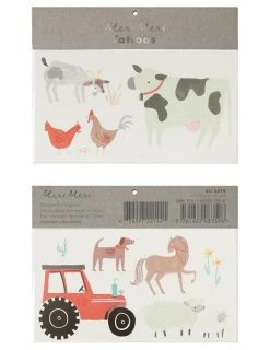 Meri Meri On The Farm Tattoos