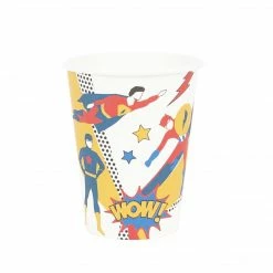 My Little Day Superhero Paper Cups Tabletop