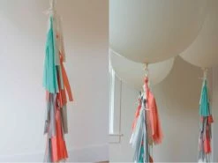 Must Love Party Sale Grey Tissue Tassels