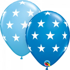 Laceys Blue Star Balloons Space