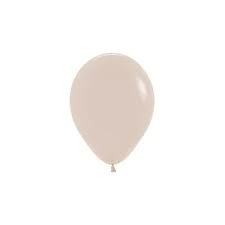 SA Balloons Mini Fashion Solid White Sand Boho