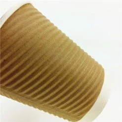 Merry Pak Tabletop Kraft Ripple Cups
