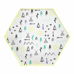 Meri Meri Tabletop Let's Explore Plates (12)