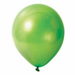 Party Express Tropical Balloons - Metallic Lime Green