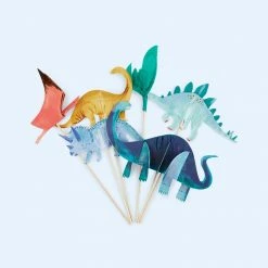 Meri Meri Dinosaur Kingdom Cake Toppers