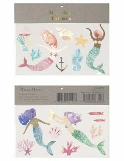 Meri Meri Mermaids Tattoos
