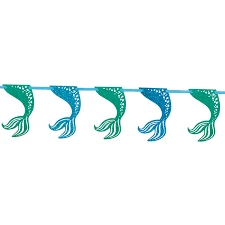 Gift And Decor Mermaid Tail Glitter Garland