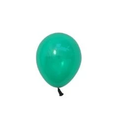 Laceys Balloonery Mini Satin Pearl Emerald Balloons