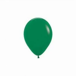 SA Balloons Mini Fashion Solid Forest Green Balloons Into The Wild