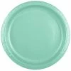 Party Express Plain Fresh Mint Paper Plates