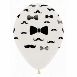 SA Balloons All Over Moustache And Bow Tie Balloons (3)