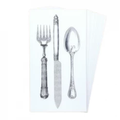 Must Love Party DIY Vintage Cutlery Gift Tags / Place Cards (25 Pk)