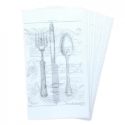 Must Love Party DIY French Cutlery Gift Tags / Place Cards (25 Pk)