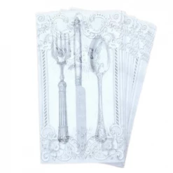 Must Love Party DIY Vintage Cupid Cutlery Gift Tags / Place Cards (25 Pk)