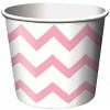 Party Express Chevron Candy Pink Treat / Ice Cream Cups