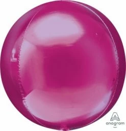 SA Balloons Retro Roller Skate Fun Bright Pink Orb