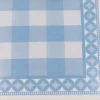 Tavola Tabletop Blue Check Airlaid Napkins (25)