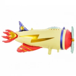 Party Deco Flying High Plane Foil Balloon