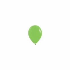 SA Balloons Mini Fashion Solid Lime Balloons Balloonery