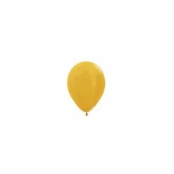 SA Balloons Mini Metallic Pearl Gold Balloons Pirate