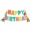 Ginger Ray Circus Multi Coloured Happy Birthday Bunting