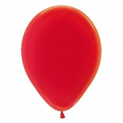 SA Balloons Construction Crystal Red Balloons